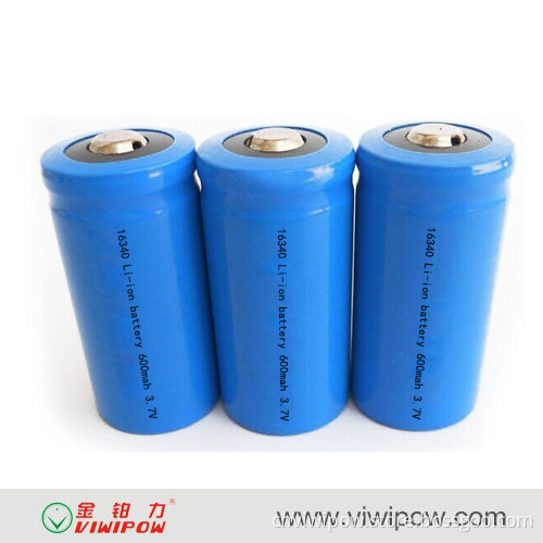 Hot Selling Power-Saving 3.7V Li-ion Battery (VIP-16340-600)